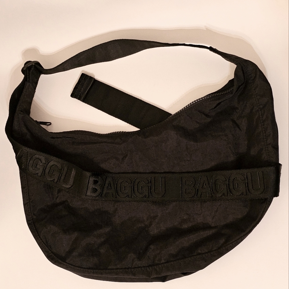 BAGGU Black Medium Crescent